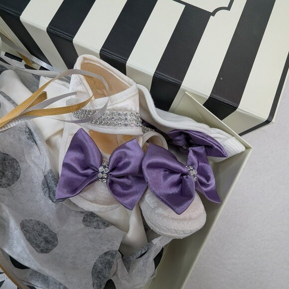 NWT Itty Pitty Toes  Set Angel Wings Jewels Set (Purple) - Picture 11 of 16